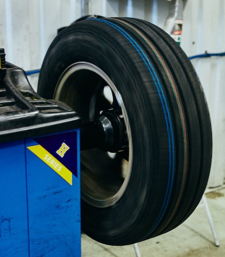 Afbalancering af dæk i Aarhus